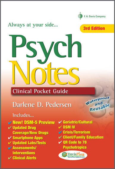 Psych Note Amazon F. A. Davis